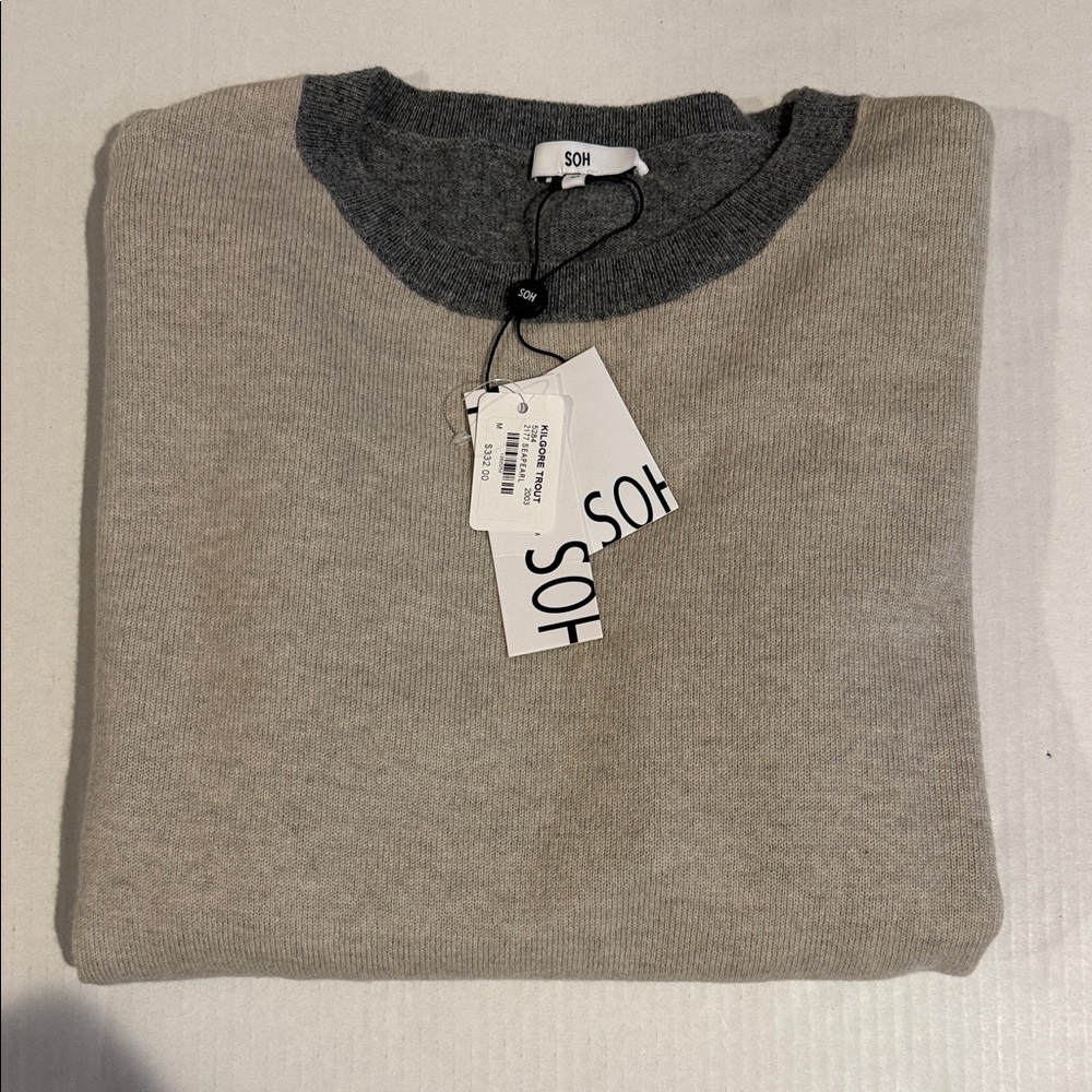 Taupe/Grey SOH Sweater
